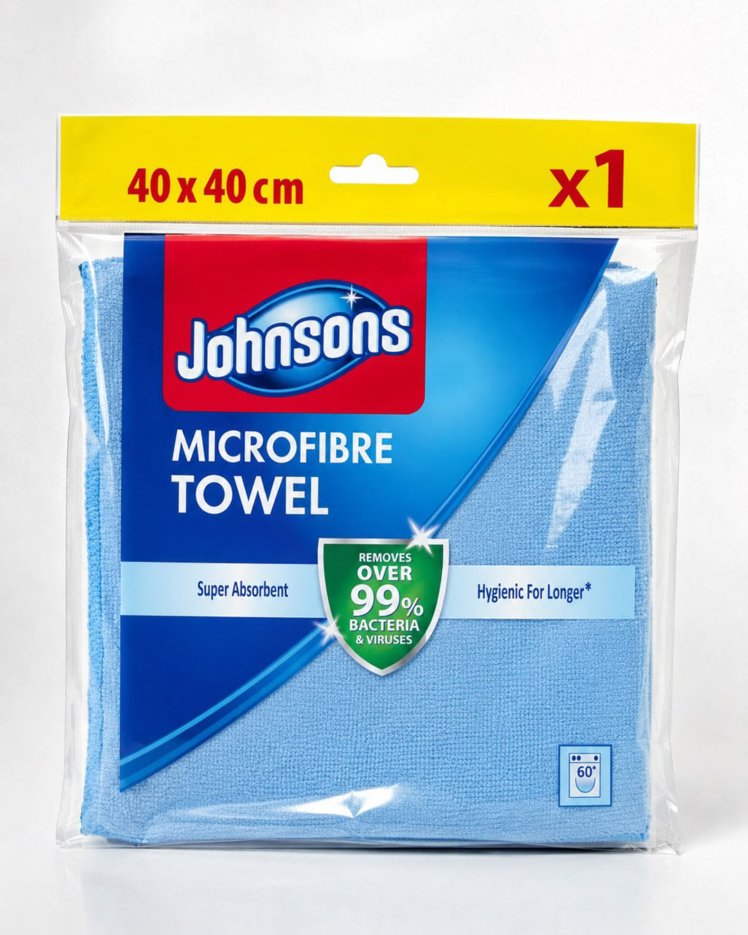 Johnsons Premium Microfiber Cleaning Cloth - 40x40 cm