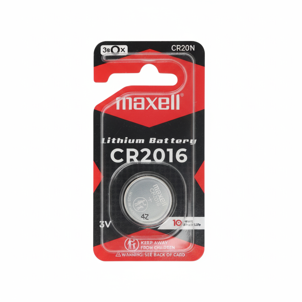 Maxell - Lithium Coin Battery - CR2016 - 3V