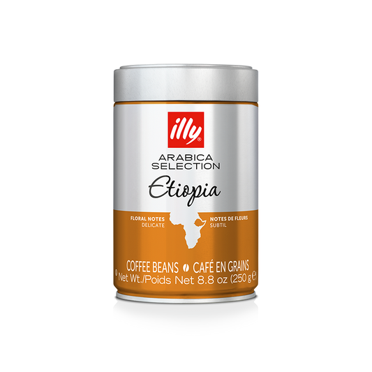 Illy - Whole Coffee Beans - Arabica Selection - Etiopia Coffee - 250 gm