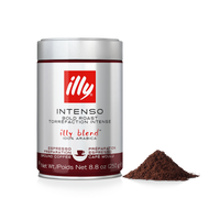 Illy - Intenso - Ground Espresso - 250g - Ground Coffee - Dark Roast - Full Bodied