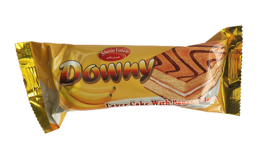 Shirin Vatan - Downy - Layer Cake With Banana Cream - Pack Of 24