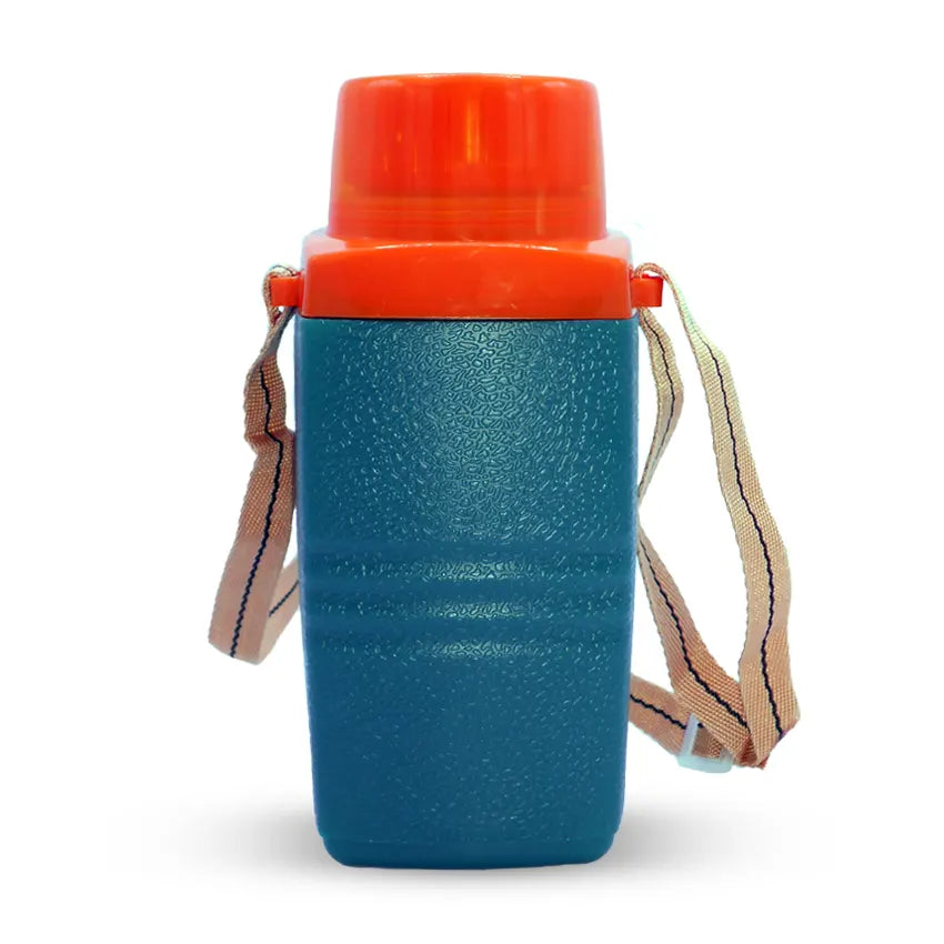 Hunter Water Bottle Green and Orange Cap - Large 1200ml 