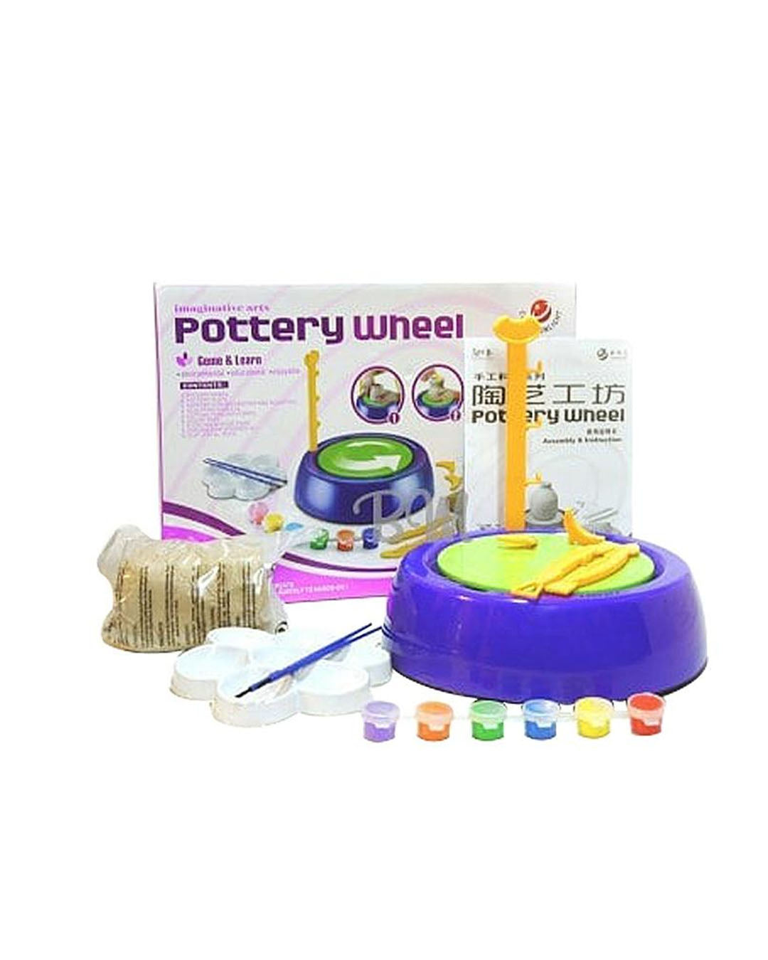 Pottery Making Clay Wheel for Kids