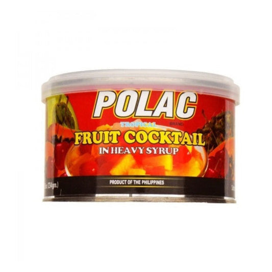 Polac - Tropical Fruit Cocktail In Heavy Syrup - 234 gm x6 pack