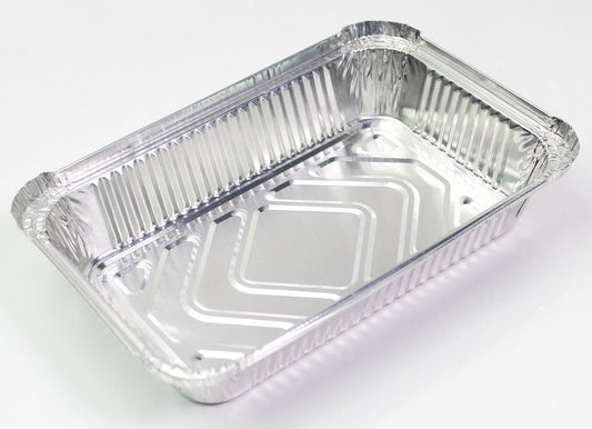 JB - F2 Aluminum Container with Lid - Pack of 100
