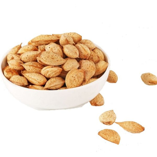 JB - Almonds With Shells - Hard Shells - B Quality
