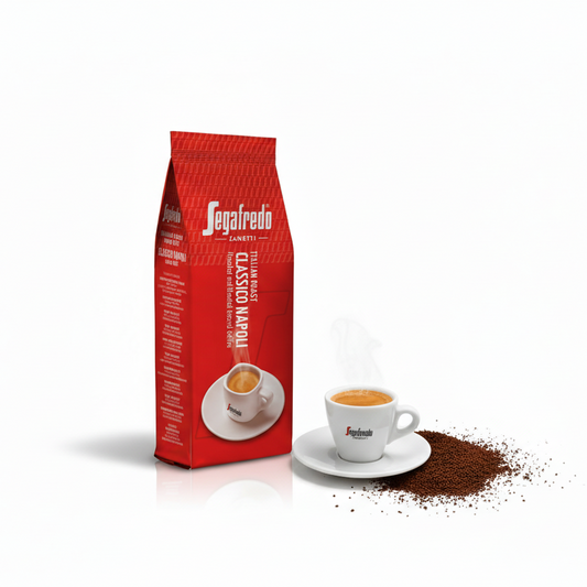 Segafredo Zanetti - Classico Napoli - Roasted & Blended Ground Coffee - 200g - Italian Roast