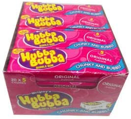 Wrigley's - Hubba Bubba - Bubble Gum - Original Flavour Box ( 20 X 35g ) - 700g