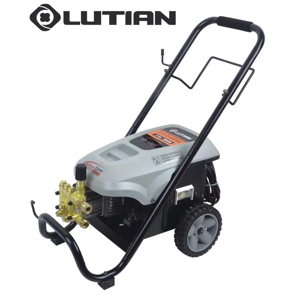 LUTIAN - LT19MF - 4000 W - 5.5  HP - 206 Bar - Commercial Induction Motor High Pressure Washer - Self Priming - Portable