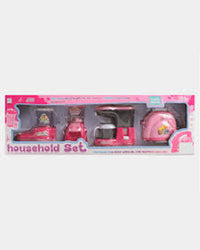 Mini Household 4 in 1 Toy Set with Battery Operated
