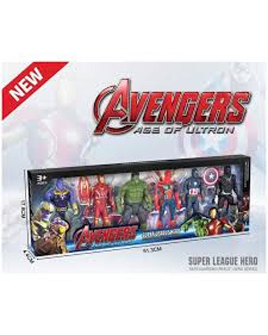 Marvel Avengers Super Hero Action Figure Set for Kids