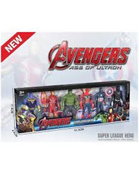 Marvel Avengers Super Hero Action Figure Set for Kids