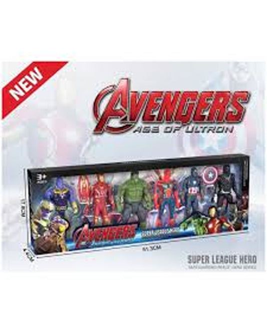 Marvel Avengers Super Hero Action Figure Set for Kids