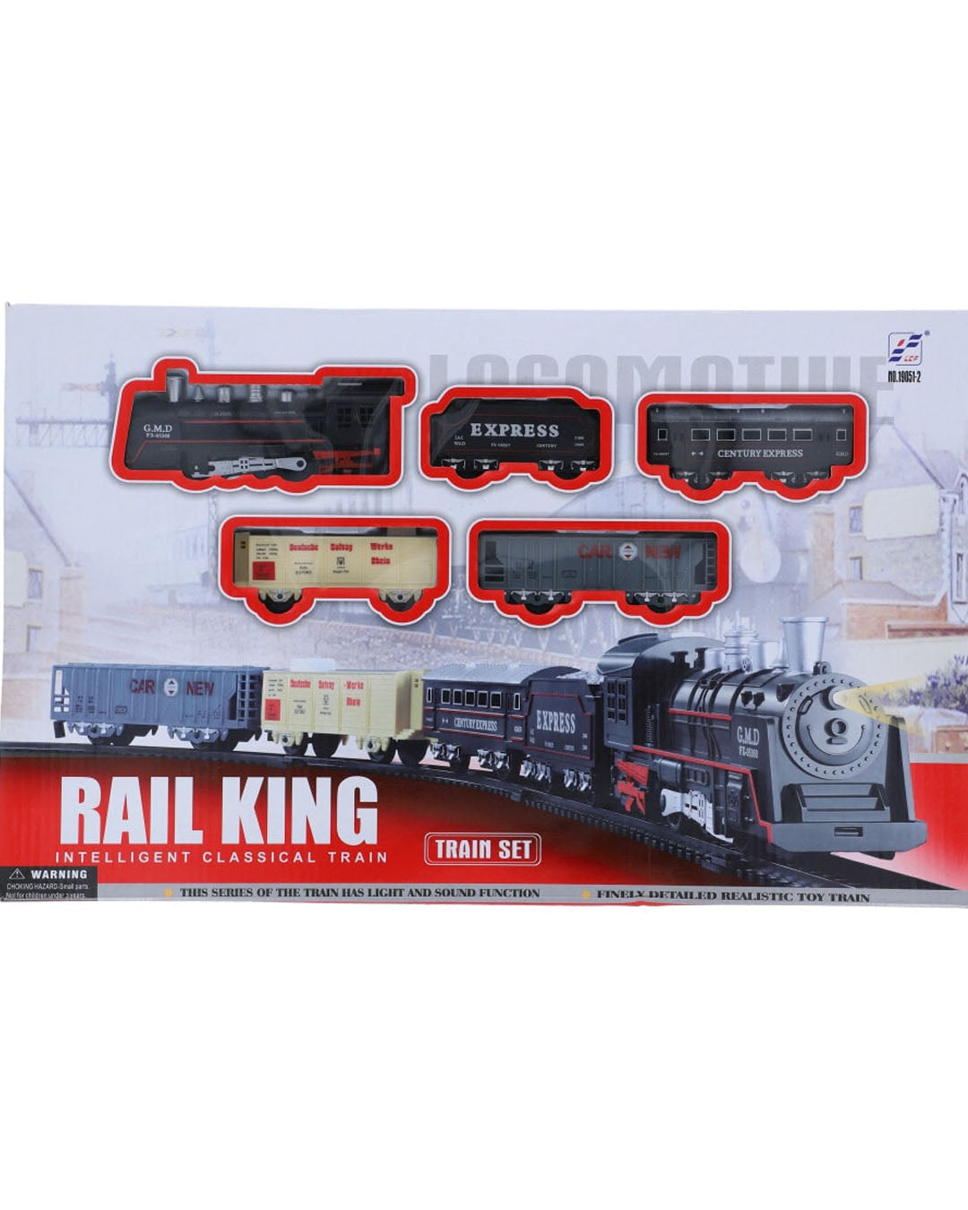 Electric Operated Railway Classic Train Set for Kids