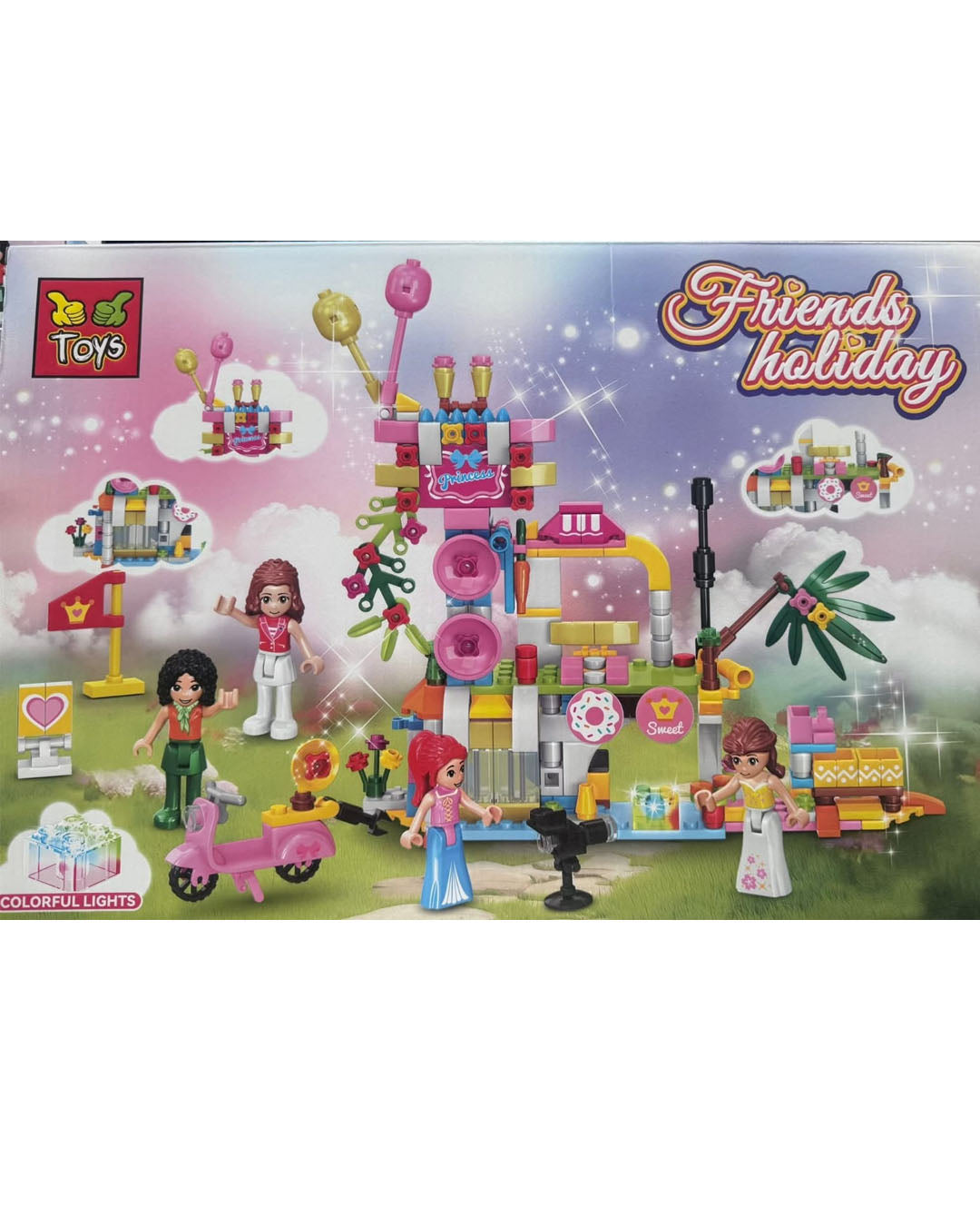 Buy Friends Holiday Building Blocks 363 Pieces