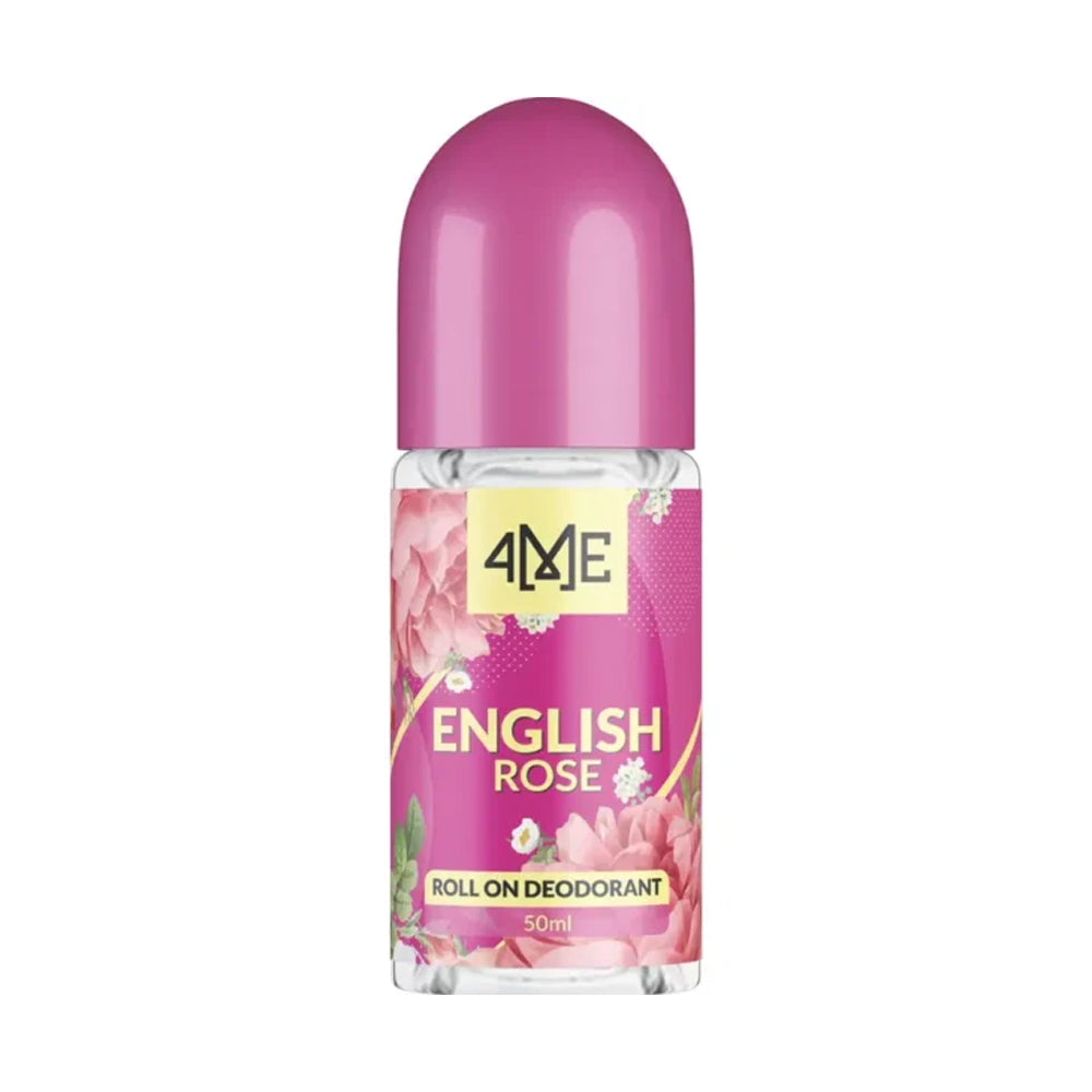 4ME - English Rose - Roll On - Deodorant - 50ML