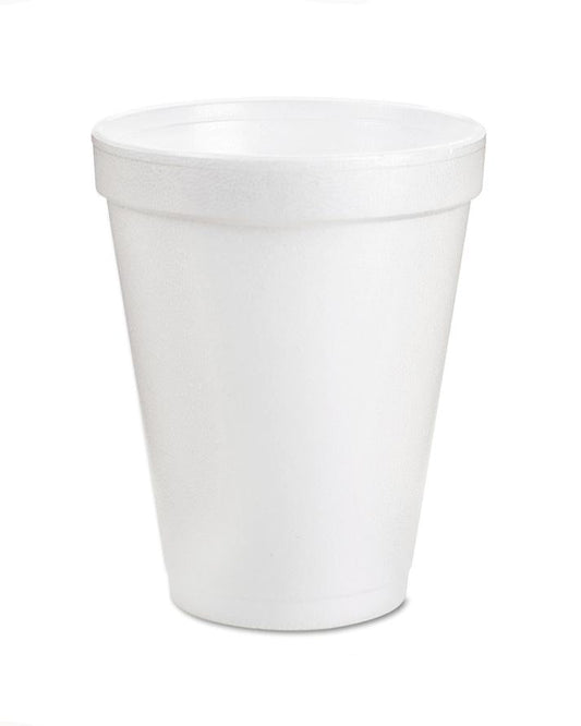 Megapack - Hot & Cold Drinks Cups - Single Use - Disposable Foam Cups - 1000 Pcs - 180 ML
