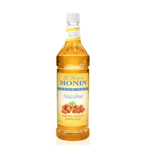 Monin - Hazelnut - Sugar Free - Syrup - 1 Liter - Le Sirop De Monin