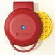 Nutricook - Specialty - Waffle Maker - NC-WM100R - Dessert Making - Red - 2 Years Warranty