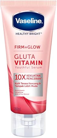 Vaseline - GLUTA VITAMIN - FIRM+GLOW - YOUTHFUL SERUM - (1X12) 180ml