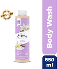 ST. Ives - Vanilla & Oat Milk Made - Pampering Cleanser - Shower Body Wash - 650 ml / 22 Fl. Oz
