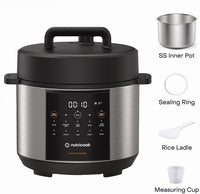 Nutricook - Smart Pot Essential 4L - Multicooker - NC-SP150 - Family Meals - Grey - 2 Years Warranty