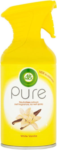 Airwick - Pure - Air Freshener - White Vanilla - 250Ml - Aerosol Spray