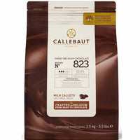 Callebaut - Finest Belgian Chocolate – 33.6% Milk Chocolate Callets - 823 - 2.5 KG
