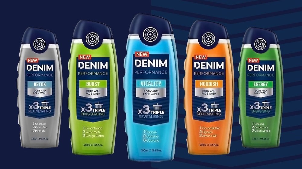 Denim - Performance - Body & Face Wash - Boost - 250ML