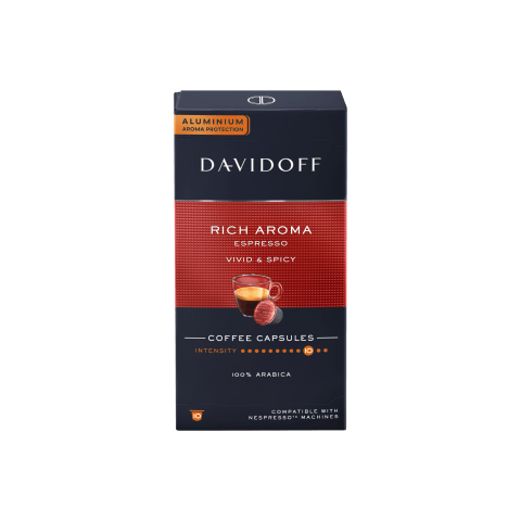 Nespresso - Davidoff - Espresso - Rich Aroma - 10 Capsules