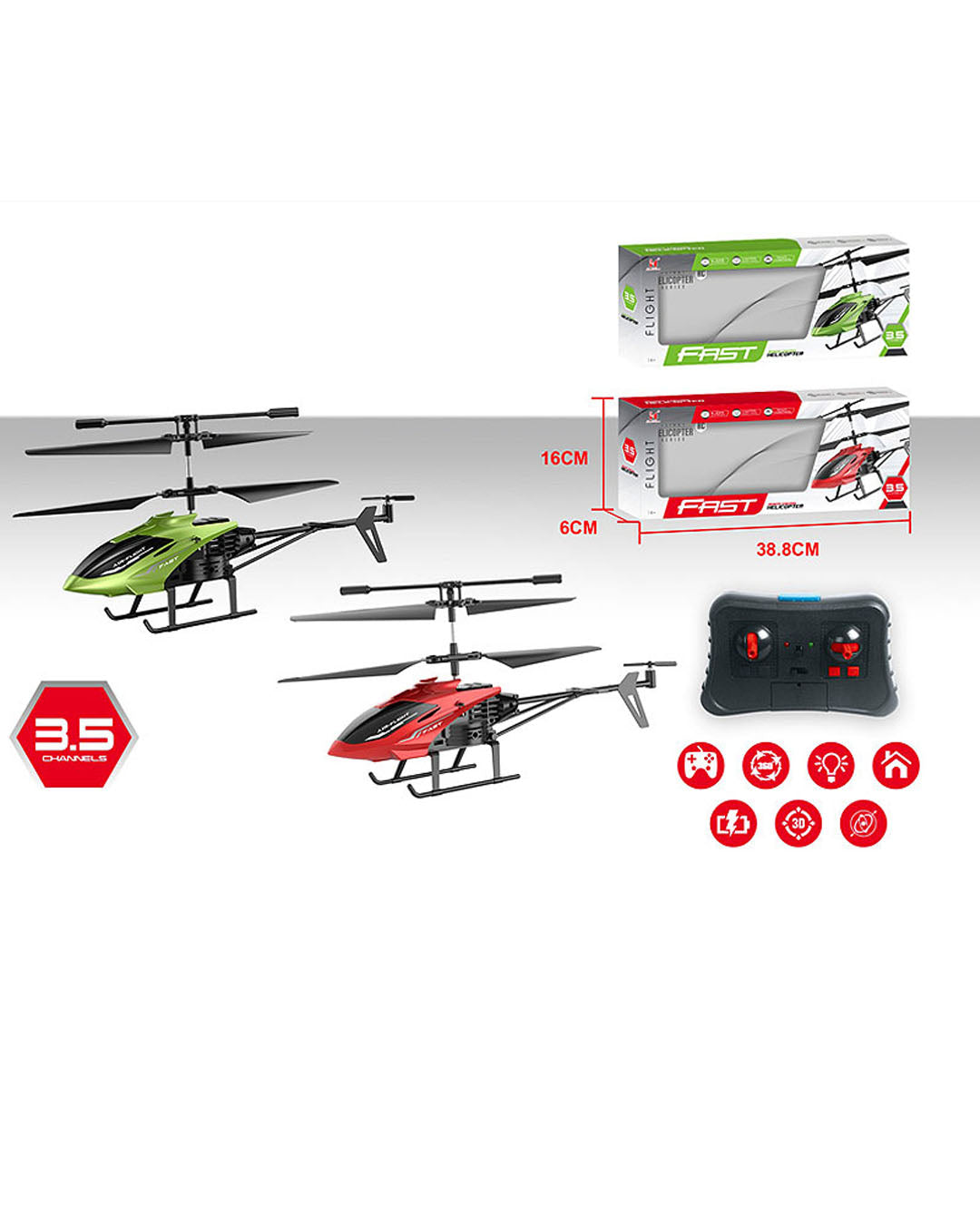 High Speed RC Helicopter for Kids