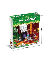 Minecraft The Nether Portal Building Set for Kids