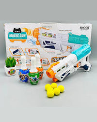 2-in-1 Transforming Magic Gun Set for Kids