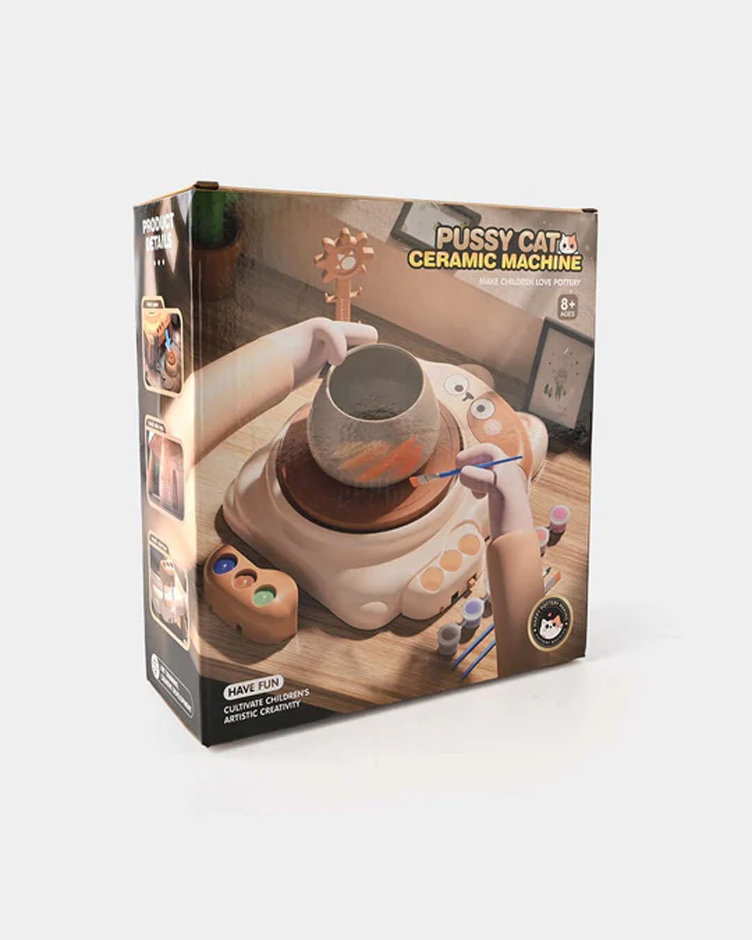 Electric Pottery Wheel Clay Set for Kids