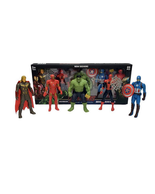Marvel Avengers Super Hero Action Figure Set for Kids