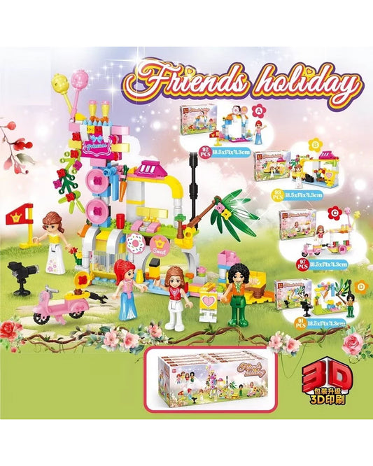 Buy Friends Holiday Building Blocks 363 Pieces