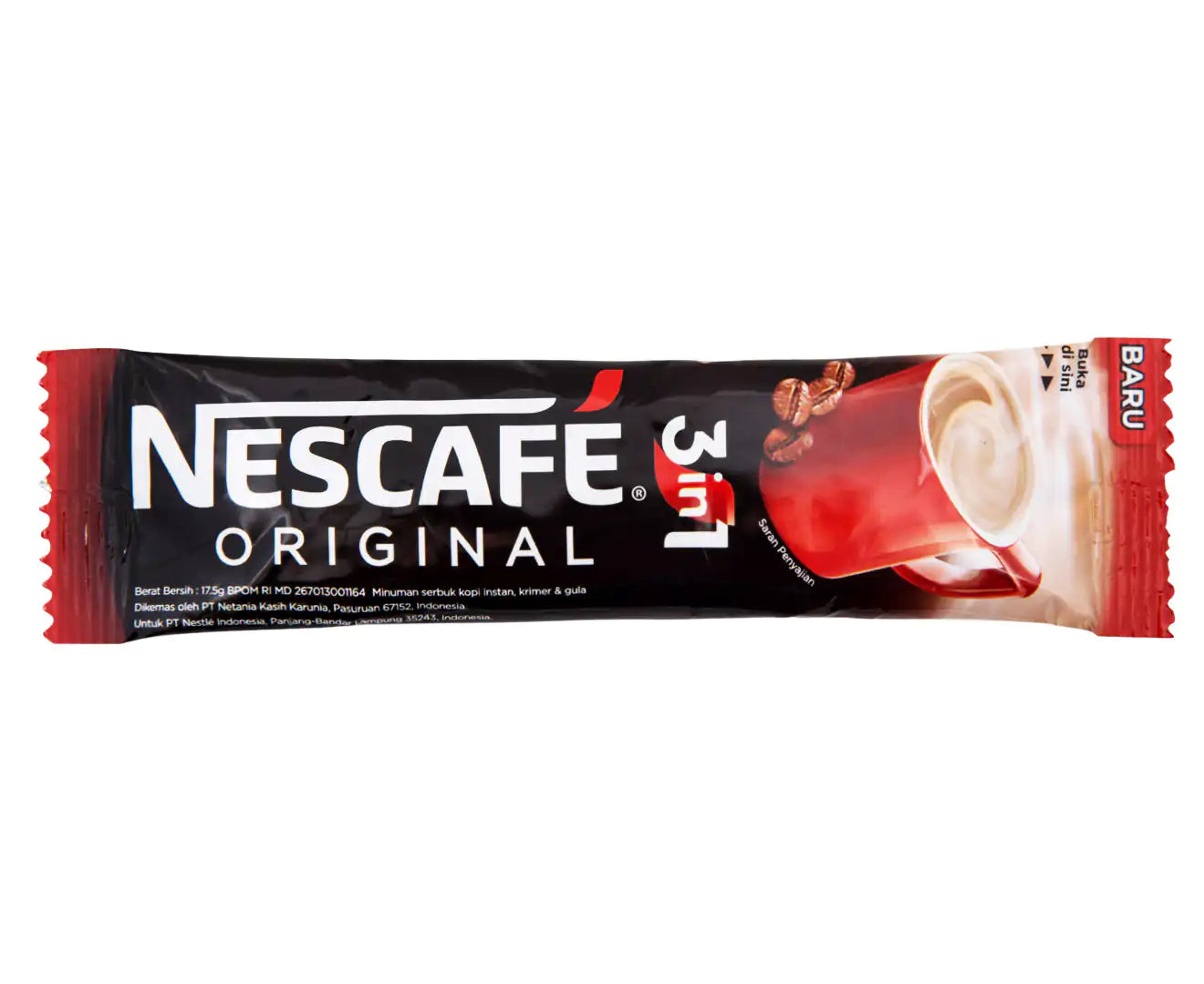 Nestle Nescafe - 3-In-1 Coffee Sachet - 16.5g - 30 Count