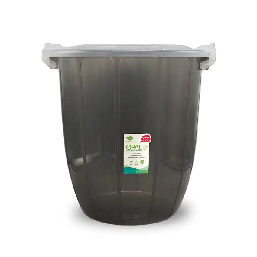 Opal Food Storage Container 2 pcs set - Large 16 Litre Transparent Smoke