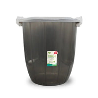 Opal Food Storage Container 2 pcs set - Large 16 Litre Transparent Smoke