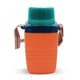 Hunter Water Bottle Orange and Green Cap - Small 700ml