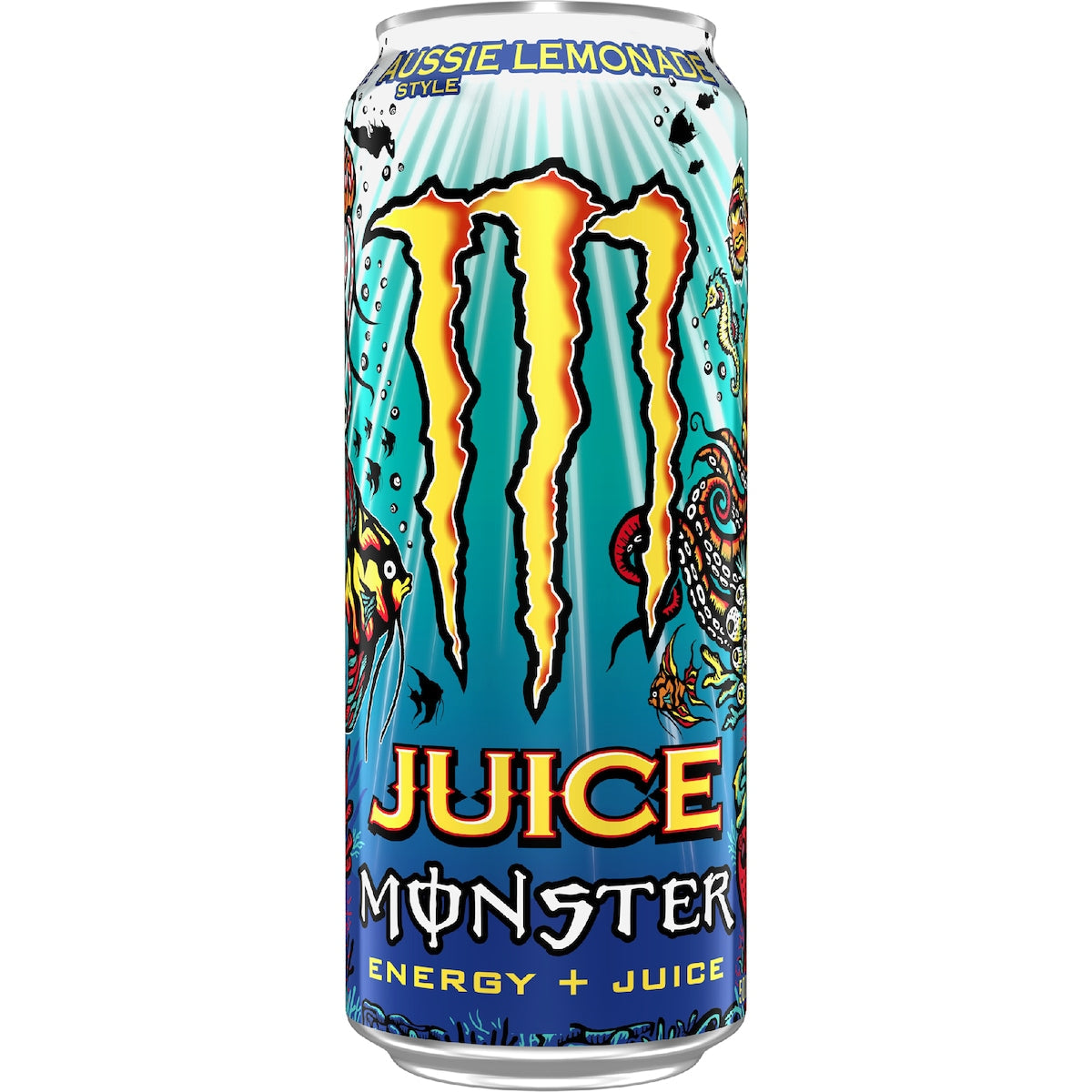 MONSTER ENERGY DRINK - AUSSIE LEMONADE STYLE - 500ml -  Qtn / 12 Each