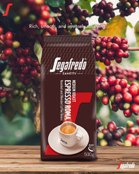 Segafredo Zanetti - Espresso Roma - Medium Roast - Whole Beans - 500g
