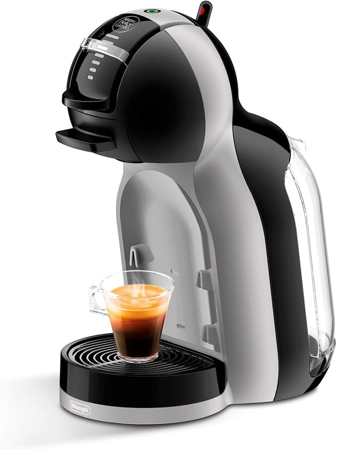 De'Longhi - Nescafe - Dolce Gusto - Mini Me Coffee Capsule Machine by DeLonghi - Grey & Piano Black - EDG155.BG