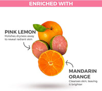 ST. Ives - Pink Lemon and Mandarin Orange - Radiant Skin Exfoliating Shower Gel Body Wash - 650 ml / 22 Fl. Oz
