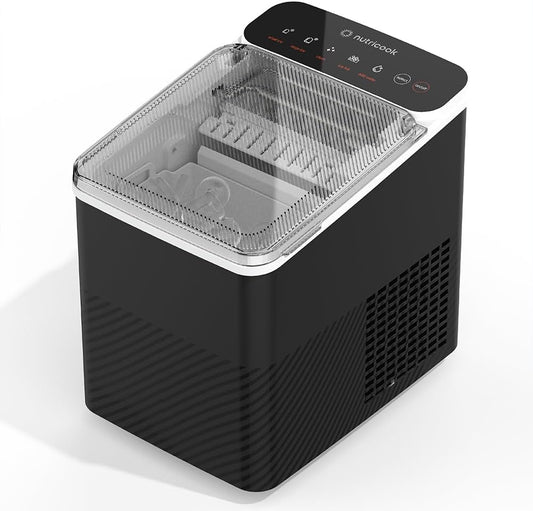 Nutricook - Ice Maker - Specialty - NC-ICY510K - Cold Refreshments - Black - 2 Years Warranty