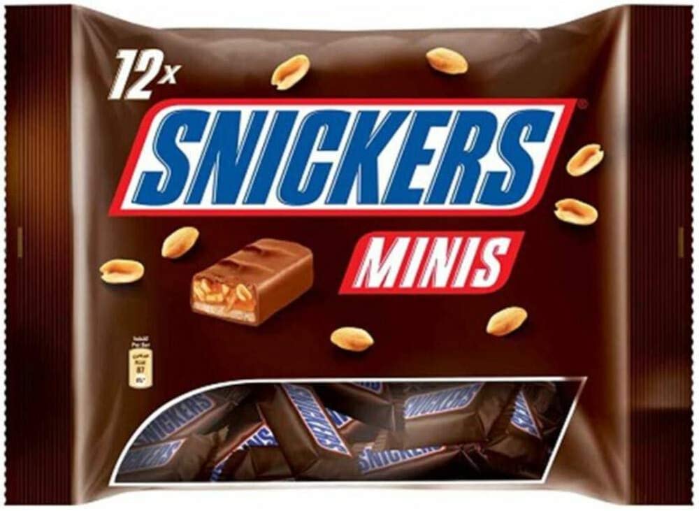 Snickers Minis Size Chocolate Bars - 227 GM Bag