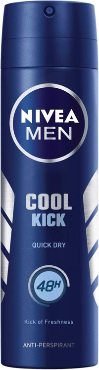 Nivea Men - Cool Kick - Anti-Perspirant - Deodorant - Spray - 150ML