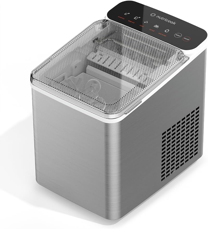 Nutricook - Ice Makers - Specialty - NC-ICY510S - Cold Refreshments - Aluminium Silver - 2 Years Warranty