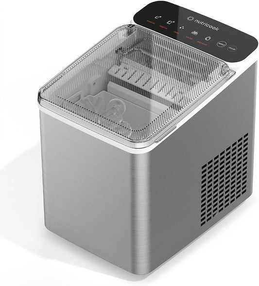 Nutricook - Ice Makers - Specialty - NC-ICY510S - Cold Refreshments - Aluminium Silver - 2 Years Warranty