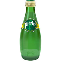 Perrier - Sparkling Natural Mineral Water - 330 ml X24 Glass Bottles